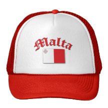 Bandera maltesa gorras de camionero