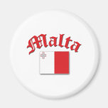 Bandera maltesa imán
