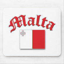 Bandera maltesa tapetes de ratones