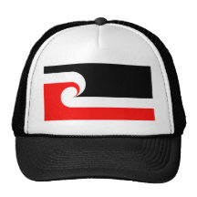 Bandera maorí gorras de camionero