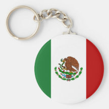 Bandera mexicana llaveros personalizados