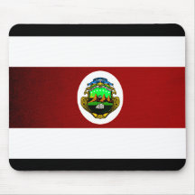 Bandera monocromática de Costa Rica Tapete De Raton
