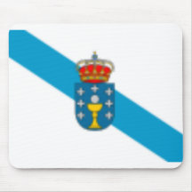 Bandera Mousepad de España-Galicia Tapetes De Ratones