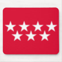 Bandera Mousepad de Madrid Alfombrilla De Ratones