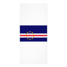 Bandera nacional de Cabo Verde Tarjeta Publicitaria Personalizada