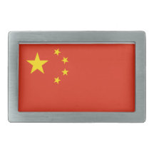 Bandera nacional de China (PRC) Hebilla Cinturon