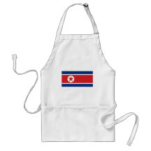 Bandera nacional de Corea del Norte Delantal