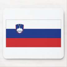 Bandera nacional de Eslovenia Tapete De Ratón