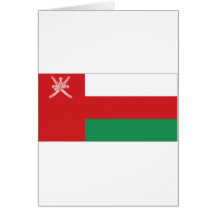 Bandera nacional de Omán Tarjetas
