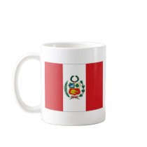 Bandera nacional de Perú Taza