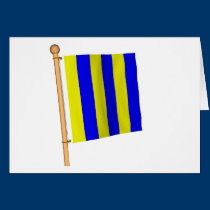 Bandera náutica 'G tarjetas