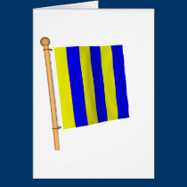 Bandera náutica 'G tarjetas