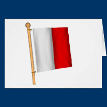 Bandera náutica 'H tarjetas