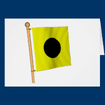 Bandera náutica 'I tarjetas