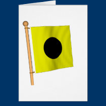 Bandera náutica 'I tarjetas