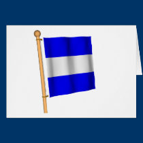 Bandera náutica 'J tarjetas