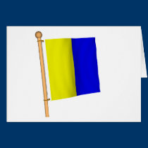 Bandera náutica 'K tarjetas