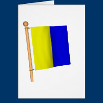 Bandera náutica 'K tarjetas