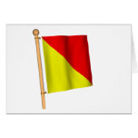 Bandera náutica 'O Tarjetas
