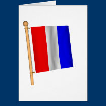 Bandera náutica 'T tarjetas