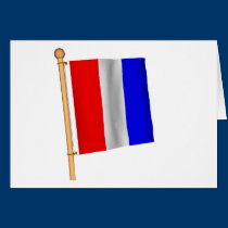 Bandera náutica 'T tarjetas
