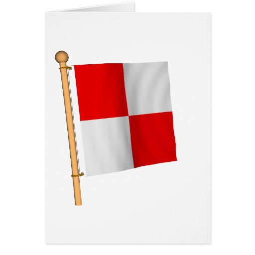 Bandera náutica 'U Tarjetas