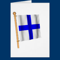 Bandera náutica 'X tarjetas