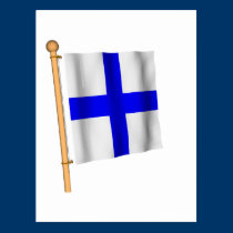 Bandera náutica 'X tarjetas postales