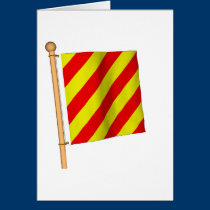 Bandera náutica 'Y tarjetas