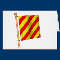 Bandera náutica 'Y tarjetas