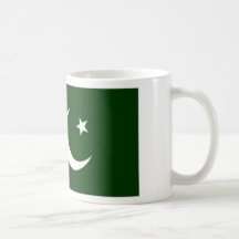 Bandera naval de Paquistán Taza De Café
