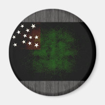 Bandera nerviosa moderna de Vermont Imán De Frigorifico