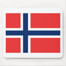Bandera Noruega Alfombrilla De Ratón