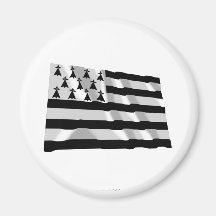 Bandera que agita de Bretaña Iman