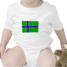 Bandera que agita de Vepsia Camiseta
