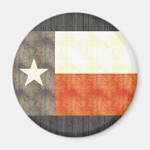 Bandera retra de Tejas del vintage Imán Para Frigorifico