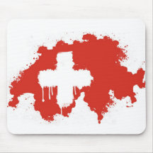 Bandera suiza Mousepad