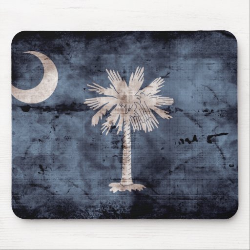 Bandera vieja de Carolina del Sur; Tapetes De Raton