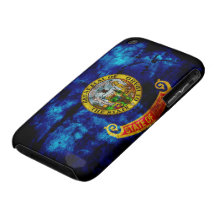 Bandera vieja de Idaho; iPhone 3 Case-Mate Fundas