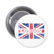 Bandera vieja de Londres Pin