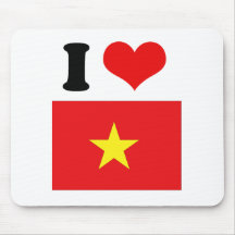 Bandera vietnamita tapete de ratón