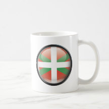 Bandera y escudo de Euskadi Taza De Café