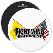 Banderas del extremista de la derecha pin