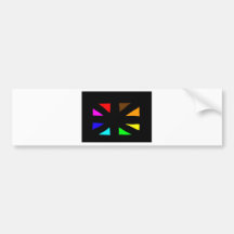 banderita etiqueta de parachoque
