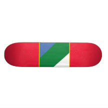 Bandiera de Abruzos, Italia Patin