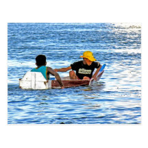 ¡Bañera en el Nilo! Tarjeta Postal