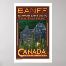 Banff-Impresión Poster