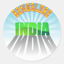 Bangalore Pegatina
