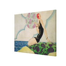 Bañista, c.1925 impresiones en lona