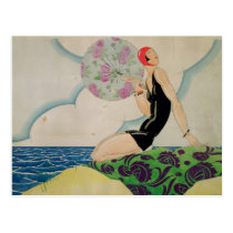 Bañista, c.1925 tarjetas postales